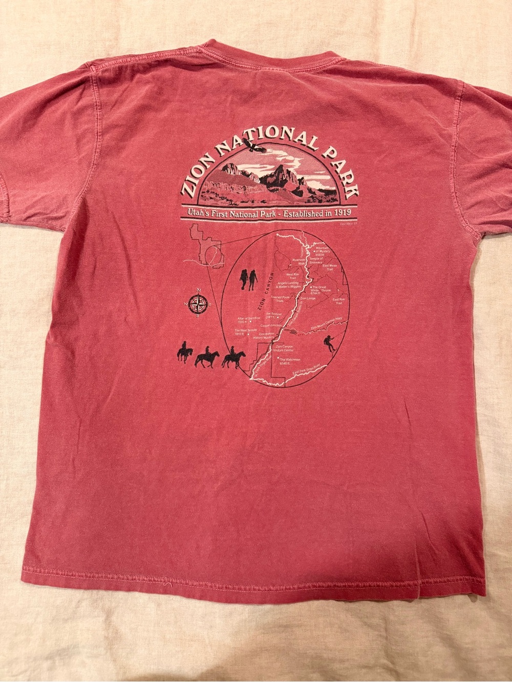 Zion National Park Graphic Tee